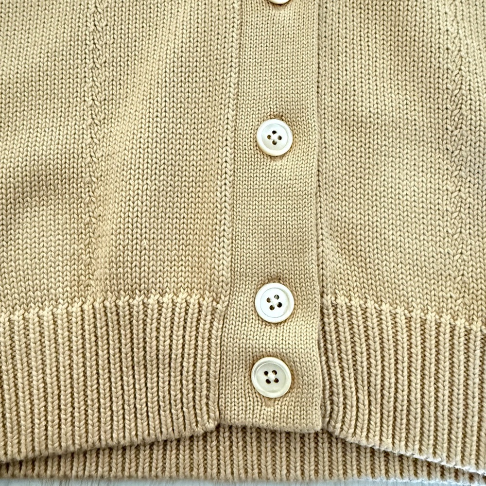 Brooks Brothers Women's Camel Shawl Cardigan Sweater XS NWT - Picture 5 of 6